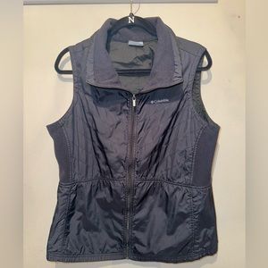 Women’s Columbia Black Zip-Up Vest